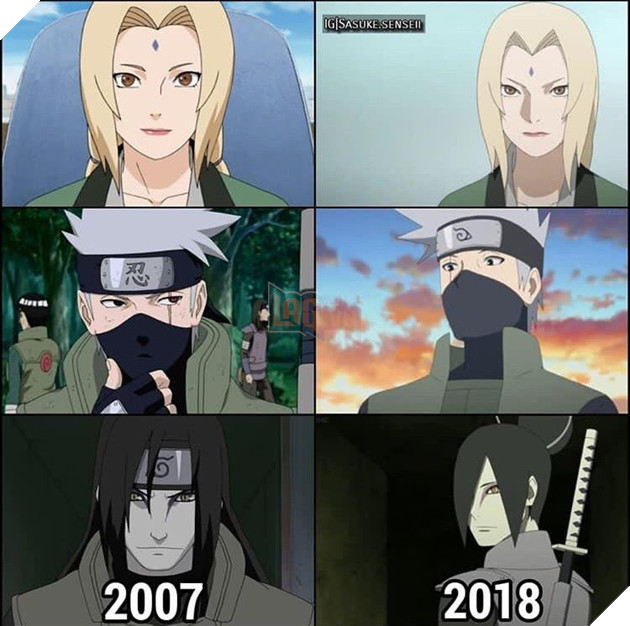 Khi các nhân vật anime/manga cũng đú trend #howmuchhaveyouchangedchallenge!! 10