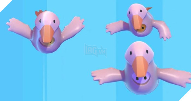 Khi vịt siêu bựa trong Untitled Goose Game đi lạc sang Fall Guys 2