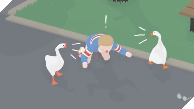 Khi vịt siêu bựa trong Untitled Goose Game đi lạc sang Fall Guys 3