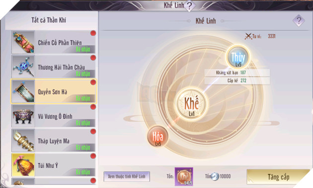 Perfect World VNG: Toàn tập về nâng cấp Thần Khí 6