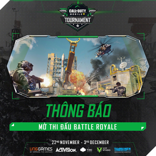 VNG tổ chức giải đấu Call of Duty Mobile Tournament 2