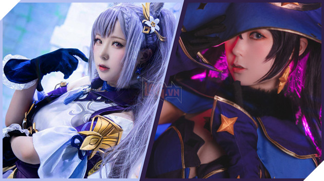 Bất chấp tâm hồn dạt dào , nữ coser hóa thân Fischl Genshin Impact phiên bản dậy thì thành công! 3