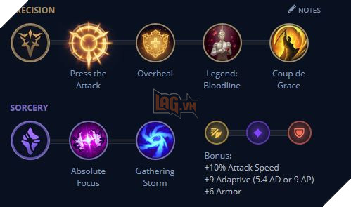 LMHT: Hướng dẫn cách lên đồ mới và bảng ngọc Draven mạnh nhất Mùa 11 Tiền Mùa Giải 2021 10