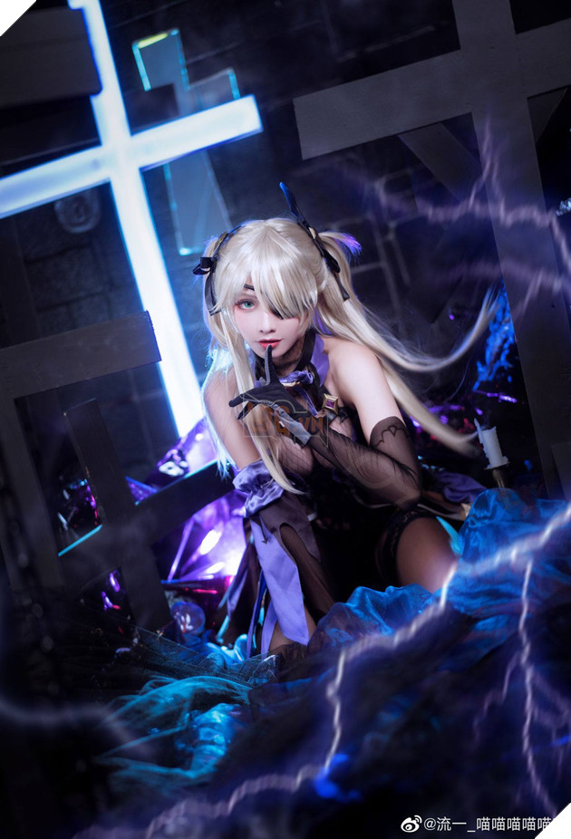 Bất chấp tâm hồn dạt dào , nữ coser hóa thân Fischl Genshin Impact phiên bản dậy thì thành công! 7