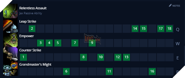 LMHT: Hướng dẫn cách lên đồ, bảng ngọc mạnh nhất cho Jax phiên bản tiền mùa giải 2021 5
