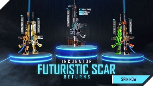 Garena Free Fire: Làm thế nào để có được Skin sự kiện Futuristic Scar 