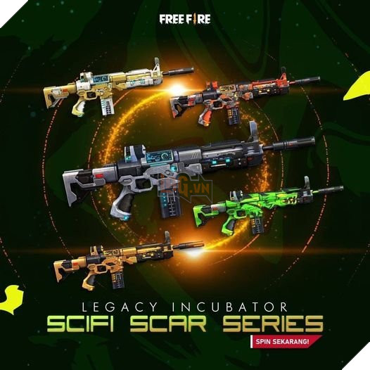 Garena Free Fire: Làm thế nào để có được Skin sự kiện Futuristic Scar  2