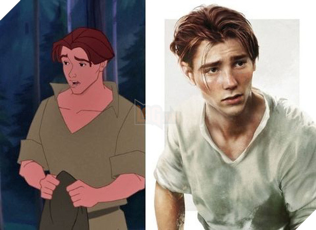 Loạt fan-art nhan sắc đời thực khiến chị em rụng trứng của các hoàng tử Disney 7