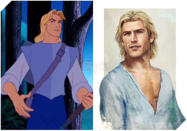 Loạt fan-art nhan sắc đời thực khiến chị em rụng trứng của các hoàng tử Disney 6