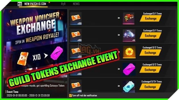 Free Fire: Mọi thứ bạn cần biết về mã thông báo Guild, Quân Đoàn và Guild Shop 3