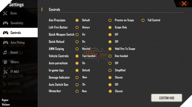 Free Fire: Thiết lập scope tốt nhất và các mẹo và thủ thuật nhắm mục tiêu chính xác 3