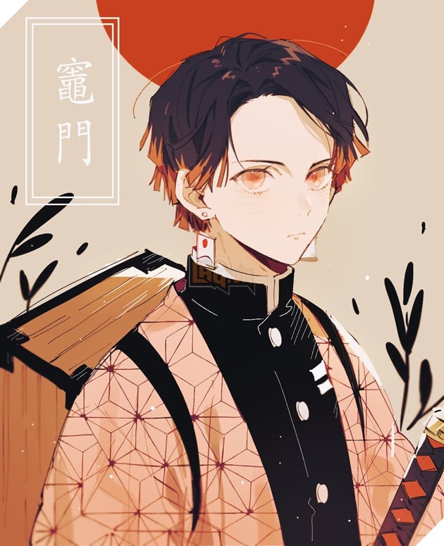 Kimetsu No Yaiba Fanart: Bị quỷ cắn, Nezuko đổi giới tính trở thành mỹ nam khiến fan thèm thuồng  12