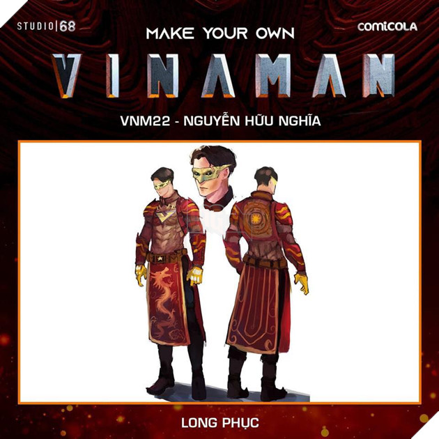 VINAMAN: Lộ diện một số thiết kế trang phục ấn tượng của siêu anh hùng Việt Nam 3