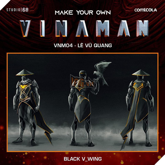 VINAMAN: Lộ diện một số thiết kế trang phục ấn tượng của siêu anh hùng Việt Nam 4