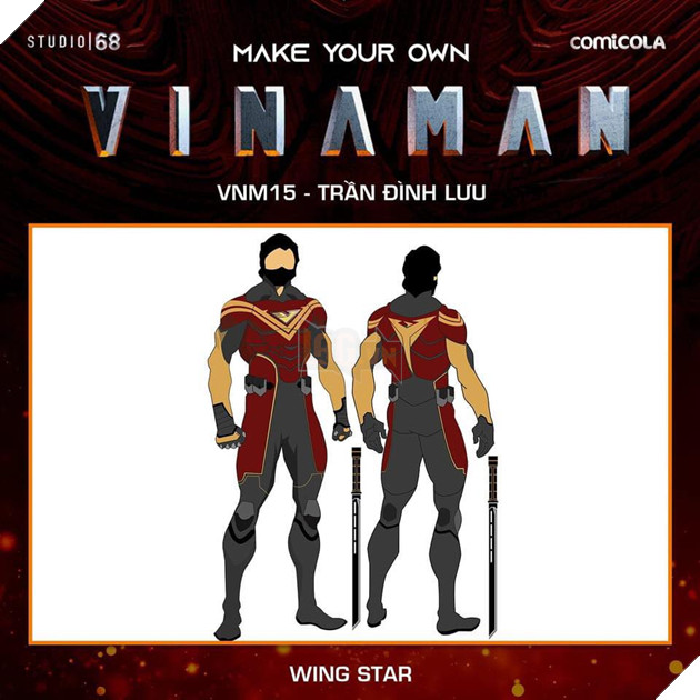 VINAMAN: Lộ diện một số thiết kế trang phục ấn tượng của siêu anh hùng Việt Nam 5
