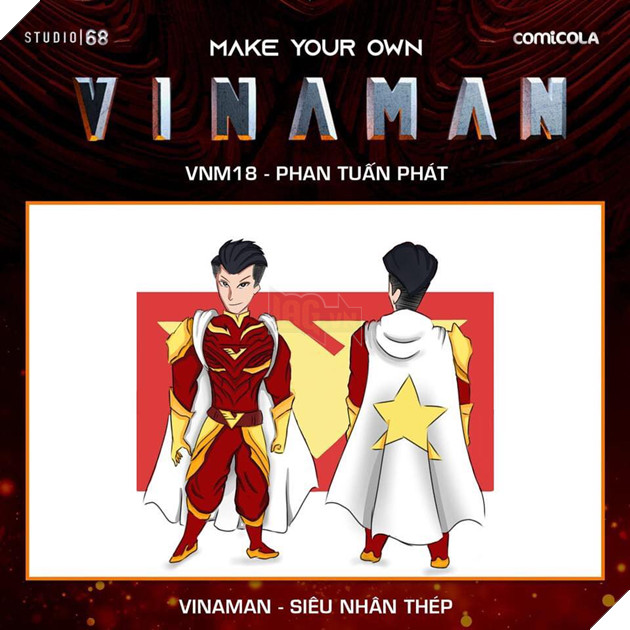 VINAMAN: Lộ diện một số thiết kế trang phục ấn tượng của siêu anh hùng Việt Nam 8