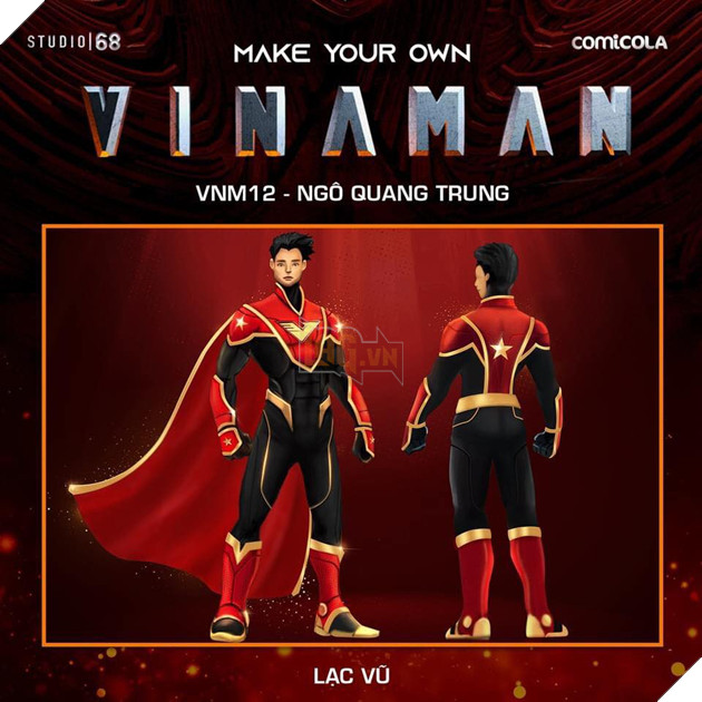 VINAMAN: Lộ diện một số thiết kế trang phục ấn tượng của siêu anh hùng Việt Nam 9