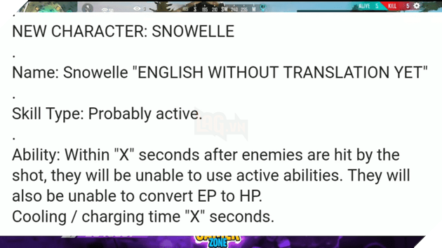 Rò rỉ bản cập nhật Free Fire OB25: Vector SMG mới, Nhân vật mới Snowelle, Thú cưng khỉ đầu chó mới 5