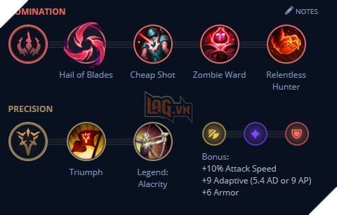 LMHT: Hướng dẫn cách lên đồ mới và bảng ngọc mạnh nhất cho Xin Zhao Tiền Mùa Giải 2021 11