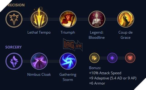 LMHT: Hướng dẫn cách lên đồ mới và bảng ngọc mạnh nhất cho Xayah Tiền Mùa Giải 2021 11