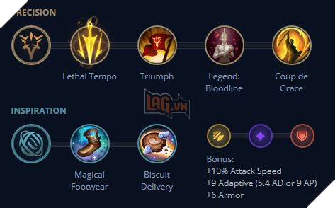 LMHT: Hướng dẫn cách lên đồ mới và bảng ngọc mạnh nhất cho Xayah Tiền Mùa Giải 2021 10