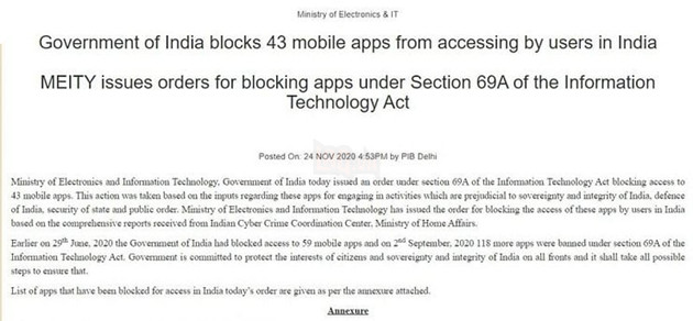 Chính phủ Ấn Độ cấm 8 trò chơi mobile khác, trước khi PUBG Mobile trở lại 4