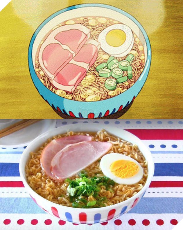 Đói cồn cào với những phiên bản đời thực của các món ăn trong anime 4