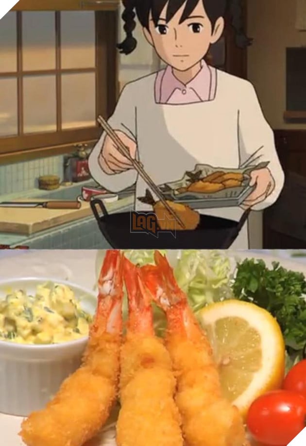 Đói cồn cào với những phiên bản đời thực của các món ăn trong anime 10