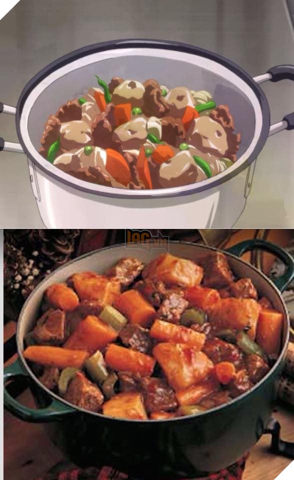 Đói cồn cào với những phiên bản đời thực của các món ăn trong anime 13