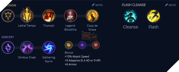 LMHT: Hướng dẫn cách lên đồ mới và bảng ngọc Sivir mạnh nhất Tiền Mùa Giải 2021 2