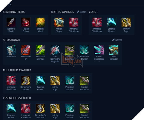 LMHT: Hướng dẫn cách lên đồ mới và bảng ngọc Sivir mạnh nhất Tiền Mùa Giải 2021 3