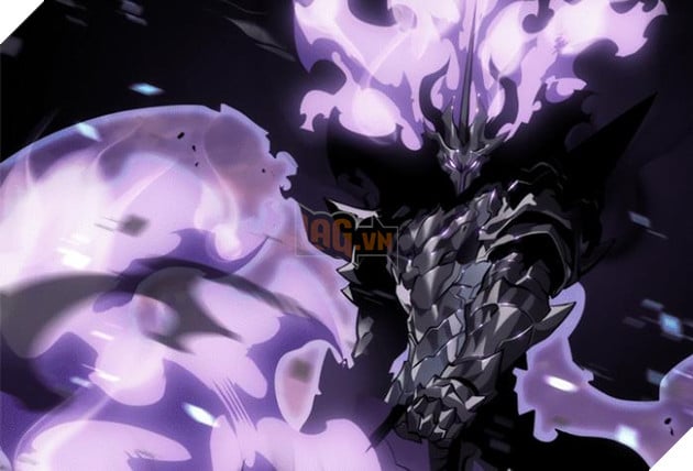Dự đoán spoiler Solo Leveling chap 129: nhận sức mạnh từ Ashborn, Jin Woo hóa Hoàng Đế Bóng Tối  3