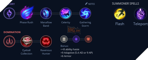 LMHT: Hướng dẫn cách lên đồ mới và bảng ngọc Ryze mạnh nhất Tiền Mùa Giải 2021 2