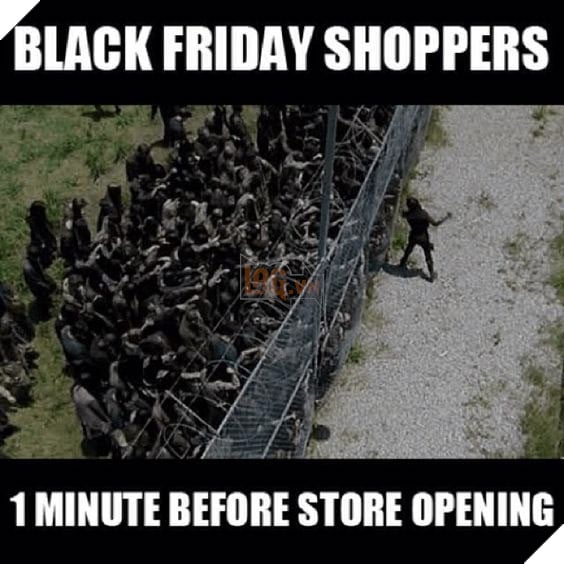 Tổng hợp những hình ảnh meme hài hước về ngày giảm giá Black Friday