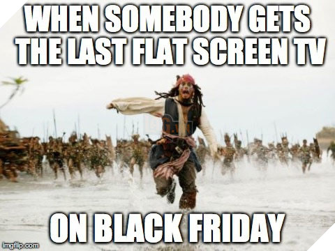 Tổng hợp những hình ảnh meme hài hước về ngày giảm giá Black Friday 7