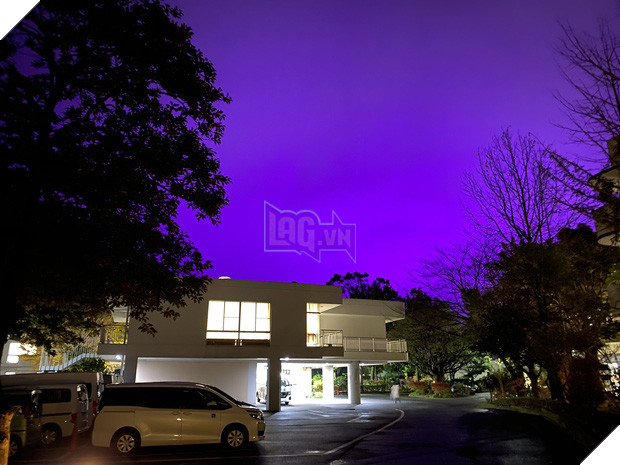 Bí mật đằng sau bầu trời màu tím như trong phim kinh dị ở Nhật 5