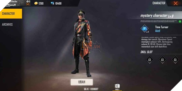 Free Fire: Ngày ra mắt và Kỹ năng nhân vật Chrono mới