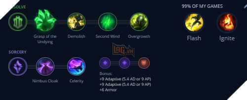 LMHT: Hướng dẫn cách lên đồ mới và bảng ngọc Garen mạnh nhất Tiền Mùa Giải 2021 4