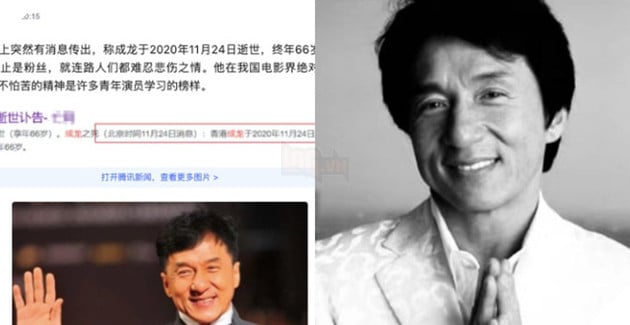  HOT Truyền thông Trung Quốc bỗng đưa tin Thành Long đột ngột qua đời vì bệnh nặng? 2