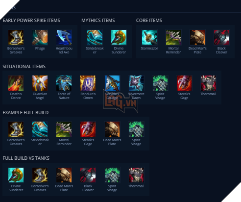 LMHT: Hướng dẫn cách lên đồ mới và bảng ngọc Garen mạnh nhất Tiền Mùa Giải 2021 6