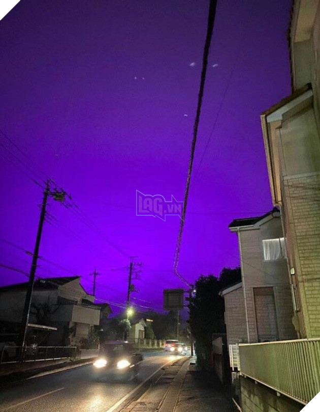 Bí mật đằng sau bầu trời màu tím như trong phim kinh dị ở Nhật 4