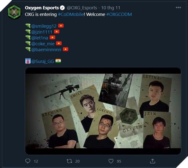 Oxygen Esports với tham vọng nâng tầm Call of Duty: Mobile Việt Nam 6