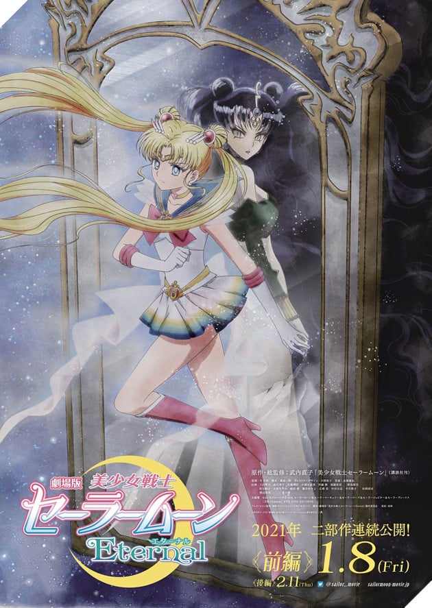 Sailor Moon tung poster đẹp mắt cho 2 phần movie tiếp theo của mình, dự kiến ra mắt vào năm 2021 2
