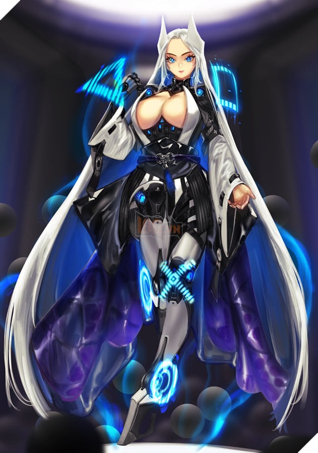 Khi Play Station 5/PS5 moe hóa - Trend fanart biến máy chơi game thành sexy lady siêu ấn tượng 10