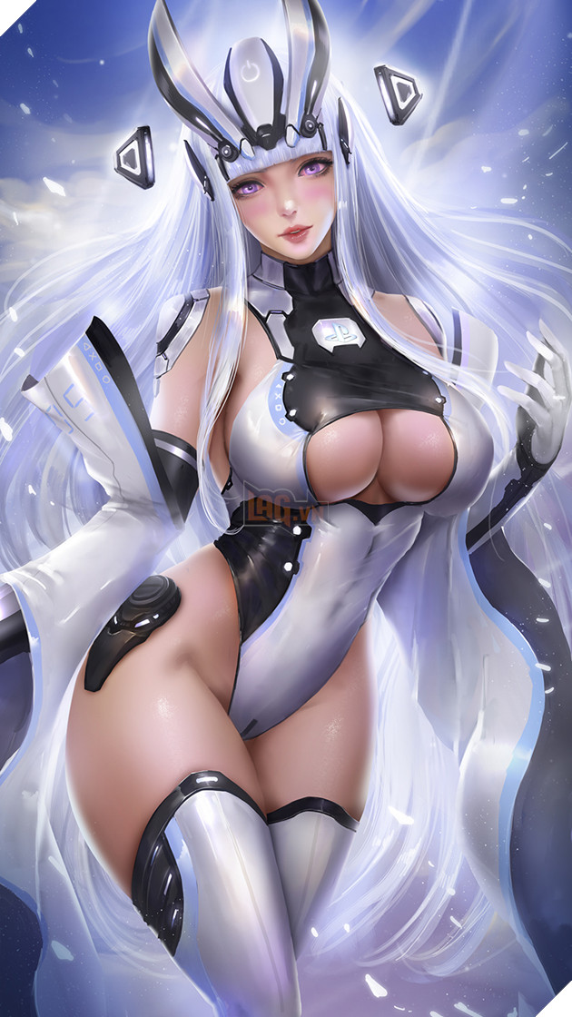 Khi Play Station 5/PS5 moe hóa - Trend fanart biến máy chơi game thành sexy lady siêu ấn tượng 8