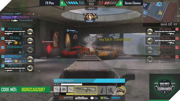 Bán kết Call of Duty Mobile Tournament khởi tranh vào 17:00 chiều nay 4/12 2