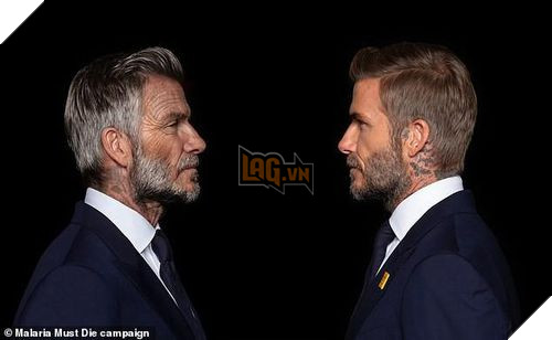 David Beckham bất ngờ hoá thành ông lão 70 tuổi trong chiến dịch chống lại bệnh sốt rét 2