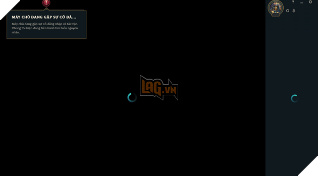 Máy chủ LMHT Việt Nam lại gặp lỗi nặng không đăng nhập được vào ngày 4 tháng 12