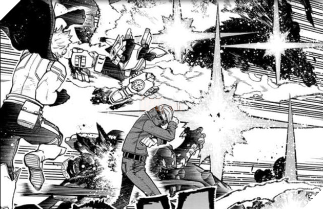 Dự đoán spoiler My Hero Academia chap 294: Liên Minh Tội Phạm bị bắt, Shigaraki bất lực 2