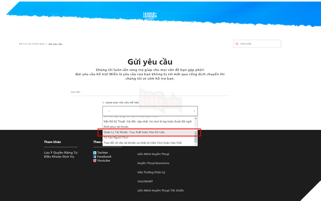 Liên MInh Tốc Chiến - Hướng dẫn chuyển vùng tài khoản từ quốc tế về Việt Nam